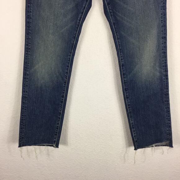 NWT Mother The Neat Ankle Step Men’s Jeans Bootcamp Straight Button Fly Size 30 - Picture 12 of 16